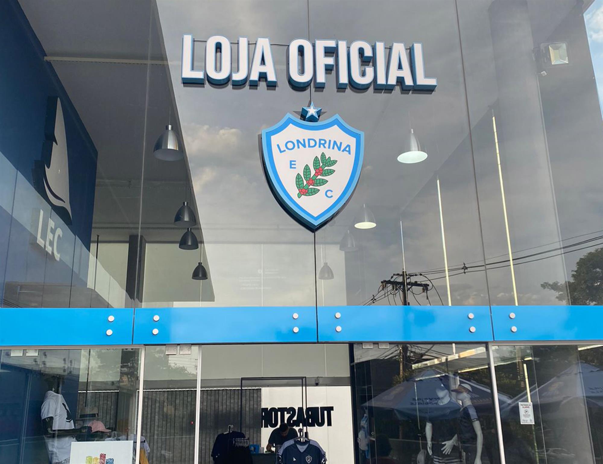 Primeira loja oficial do Londrina Esporte Clube será inaugurada